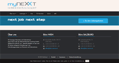 Desktop Screenshot of mynexxt.at