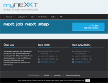 Tablet Screenshot of mynexxt.at